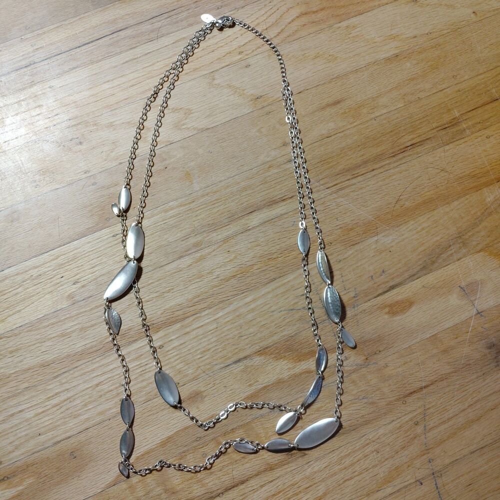 Chico’s gold tone Hera multi chain necklace